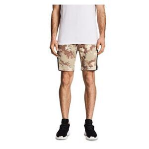 NXP Mens Brown Camouflage Cotton Shorts 29